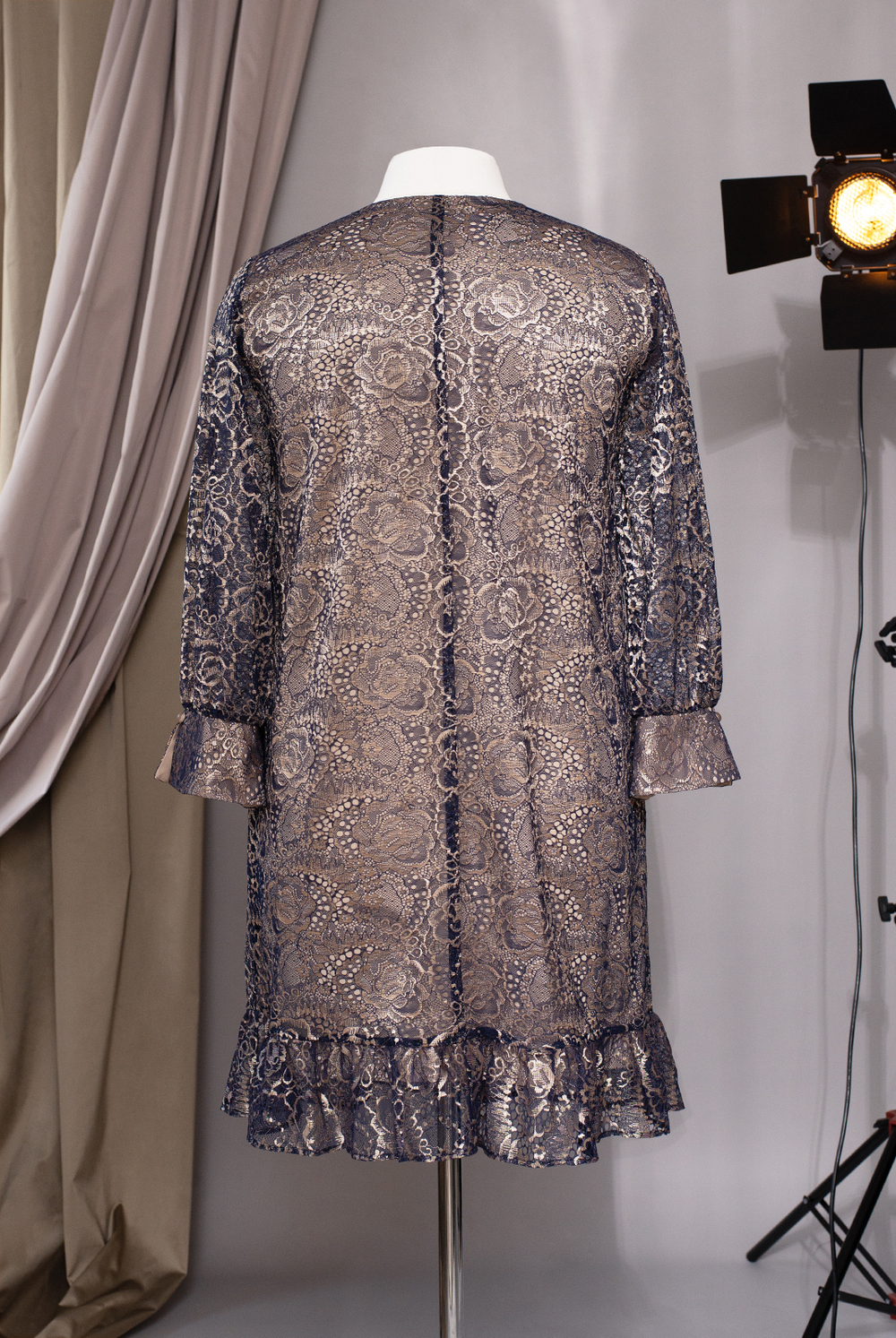 Платье женское 3631ЛП, синий #226Син053631ЛП