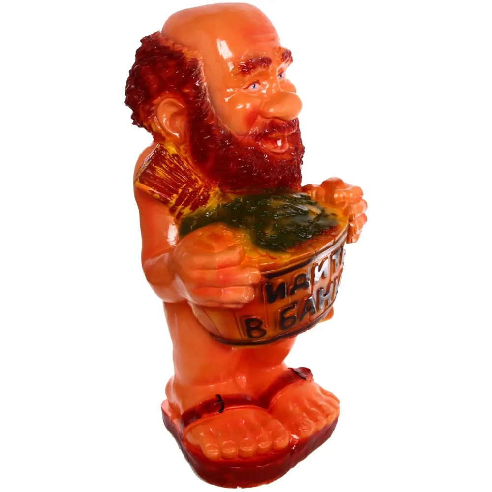 Фигура из гипса «Банщик» 50см