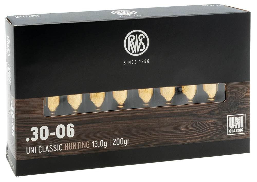 Патрон .30-06 RWS пуля UNI Classic 13 г