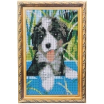 Алмазная мозаика на подрамнике с полным заполнением «МИР ЯРКИХ КРАСОК», Бенингтон, 20*30 см