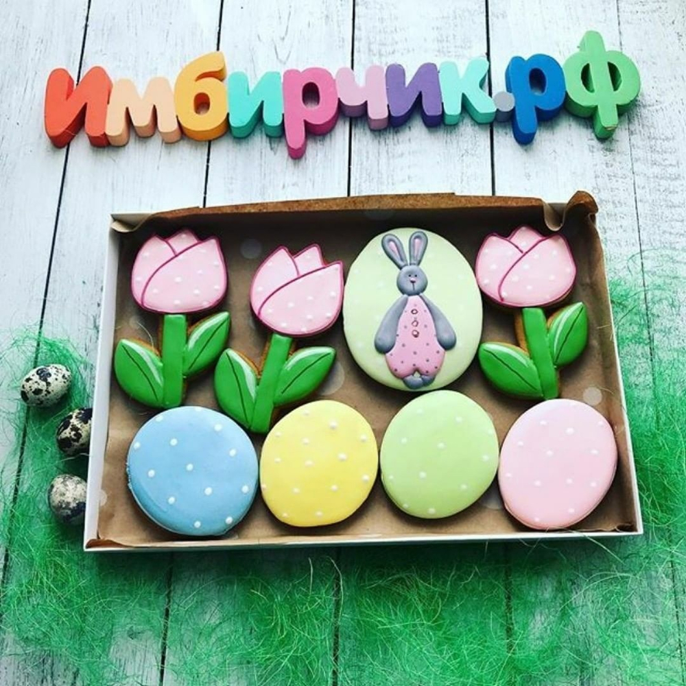 Имбирные пряники Пасха
