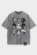 Футболка SHMOT "RAP2000-2009" GARMENT DYE Серый