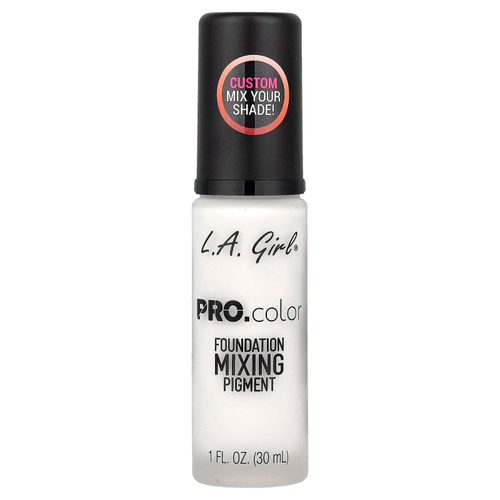 L.A. Girl, PRO. Color Foundation, пигмент для смешивания, GLM711 White, 30 мл (1 жидк. унция)