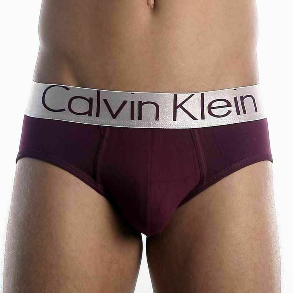 Мужские трусы брифы Calvin Klein Brief Steel Purple