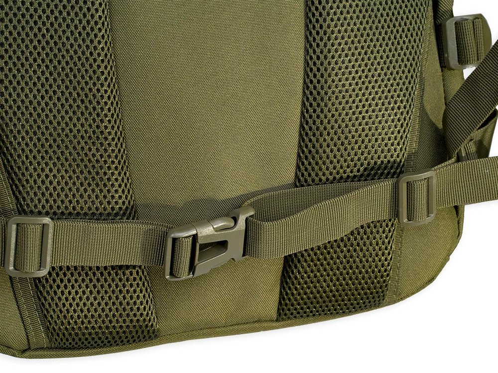 Рюкзак ShotTime городской Basic 25л, полиэстер 900D, MOLLE, олива, ST-BP-702 0-OD