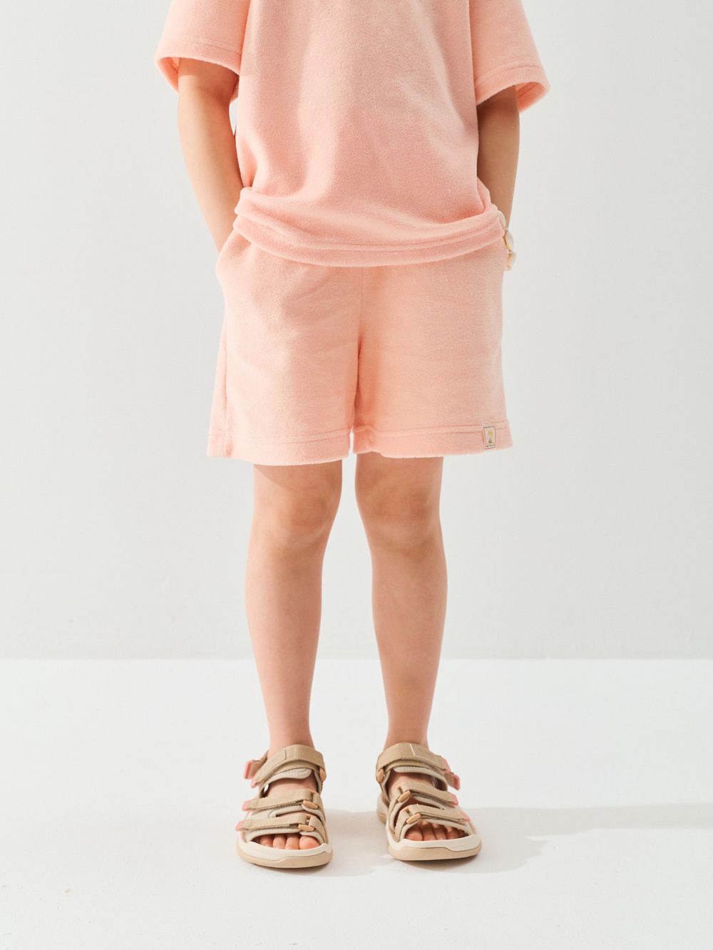 Шорты махровые "Персик"