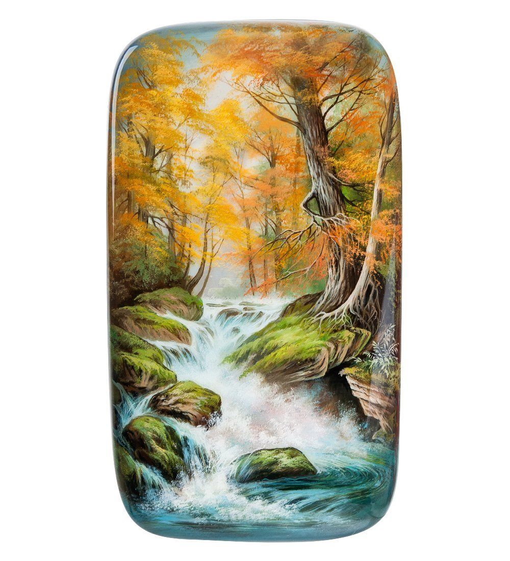 ШК-20/ 4 Шкатулка «Водопад» худ. Ларина М.