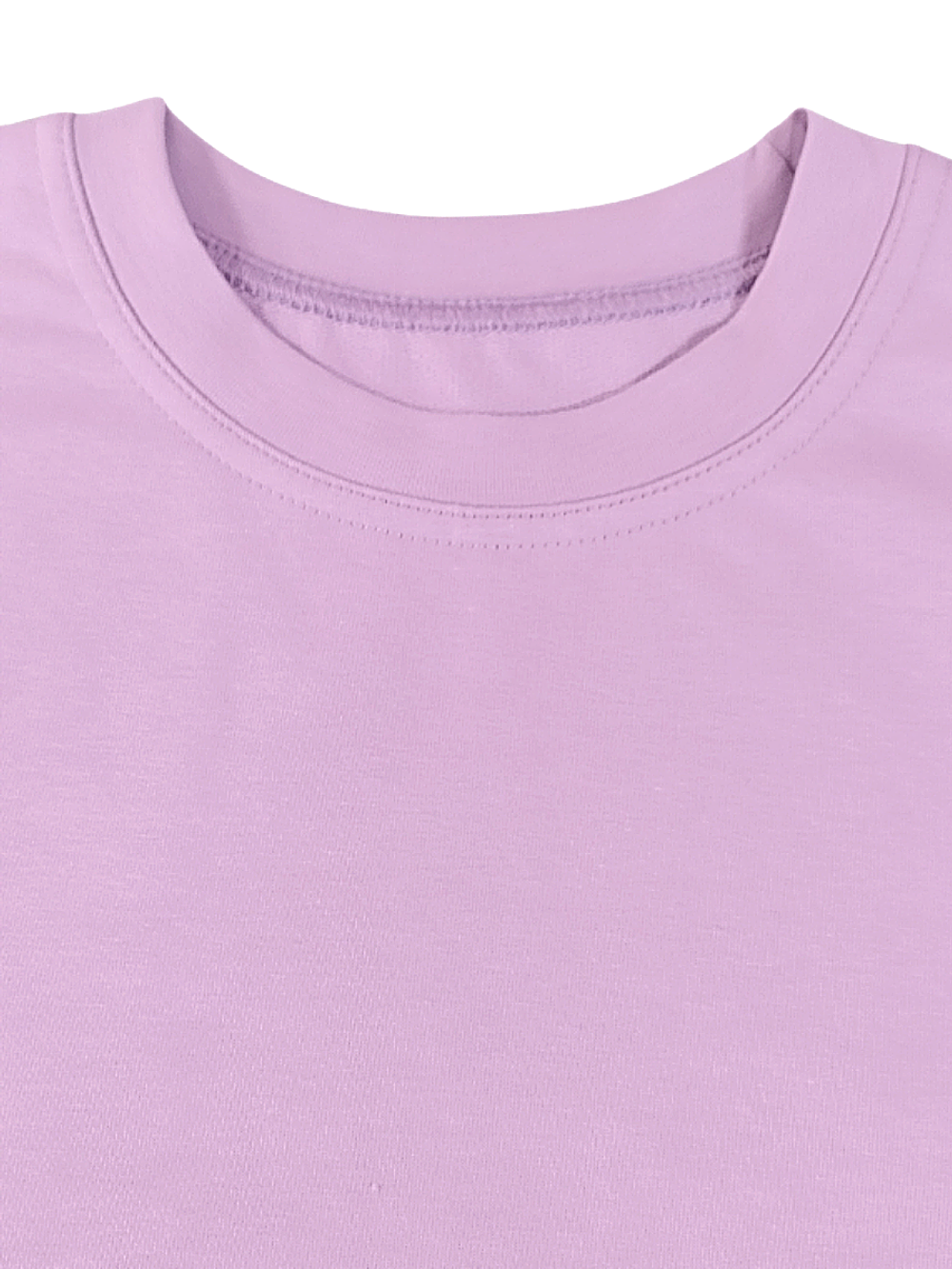 11587 Комплект детский (брюки палаццо + лонгслив) футер 2-х нитка лиловый (68-134/140)