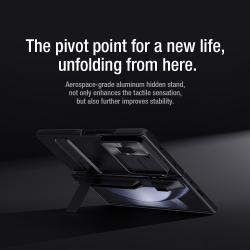 Усиленный чехол от Nillkin для Samsung Galaxy Z Fold 6 5G, серия CamShield Fold Case-Pen Holder Version (версия с подставкой и держателем для S Pen)