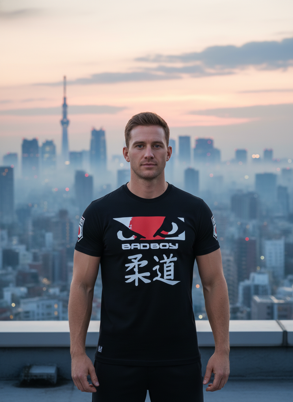 Футболка Bad Boy World Judo черная