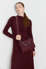 BAD GIRL LARGE BAG BORDO