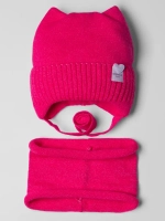 Шапка для девочки на осень