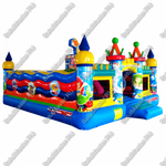 Коммерческий надувной батут "Приключения на море" 6*5*2,8 м