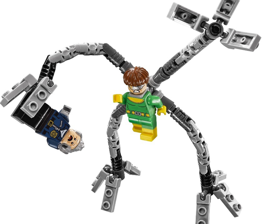 LEGO Super Heroes: Человек-паук в ловушке Доктора Осьминога 76059 — Spider-Man: Doc Ock's Tentacle Trap — Лего Супергерои Marvel Марвел DC Comics комиксы