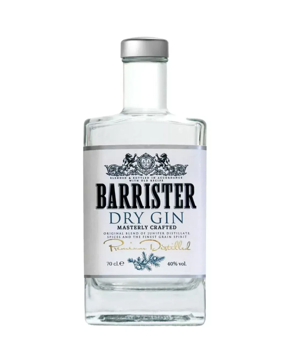 Barrister, Dry Gin, 0,7 л.