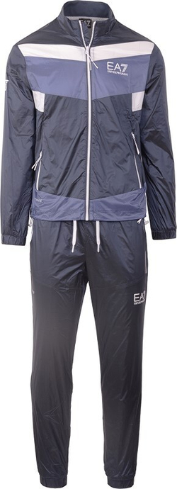 Теннисный костюм EA7 Man Woven Tracksuit - blue/navy blue
