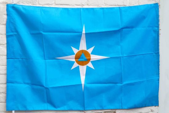 Флаг "МЧС РФ" (90x135 см)