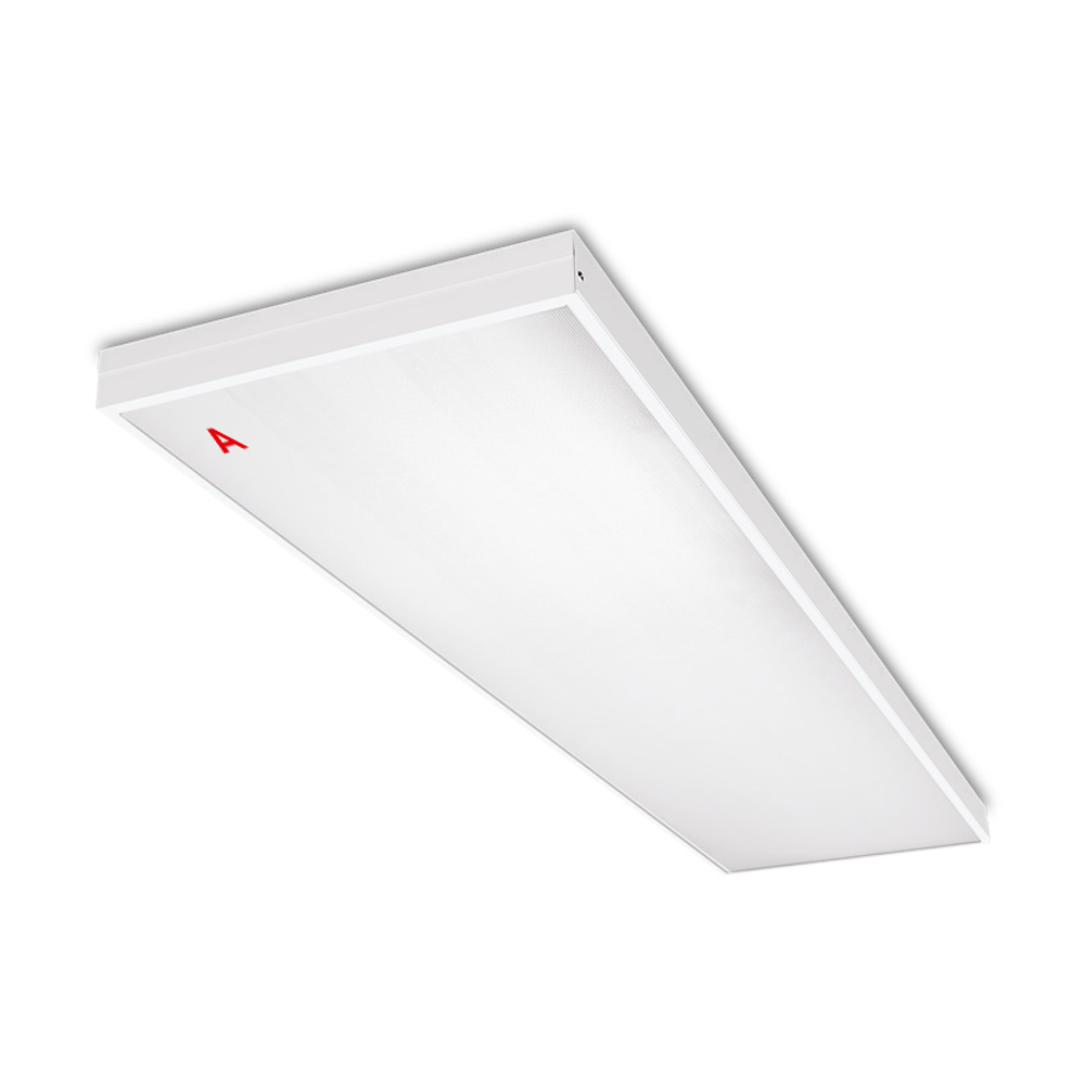 Светильник ОФИС ДВО01-152 с БАП EM3 54Вт 4000К IP40 Микропризма 6500лм 1195х295х40мм WOLTA PRO