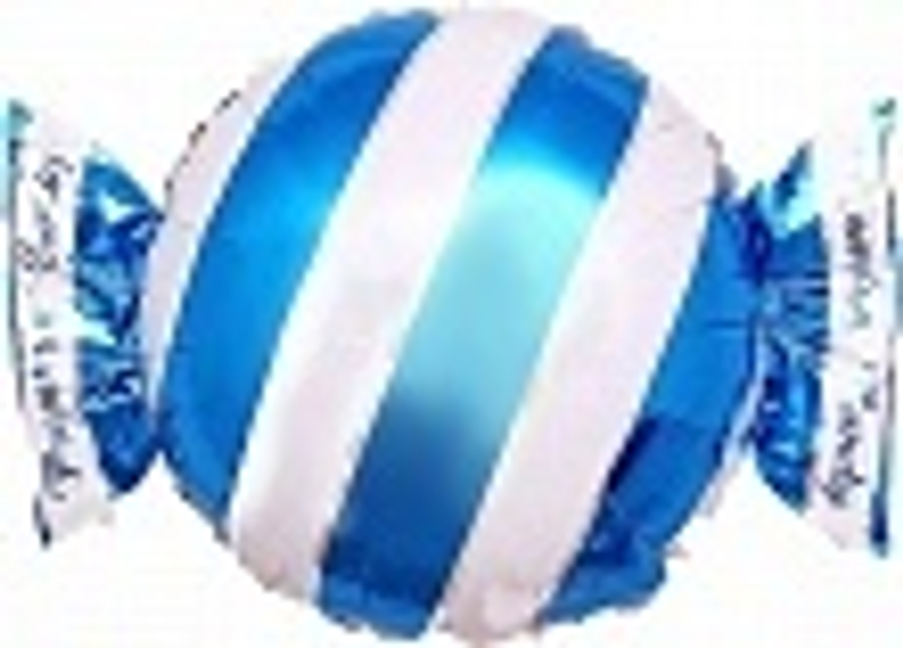 Шар (23""/58 см) Фигура, Конфета, Голубой, 1 шт. Е022