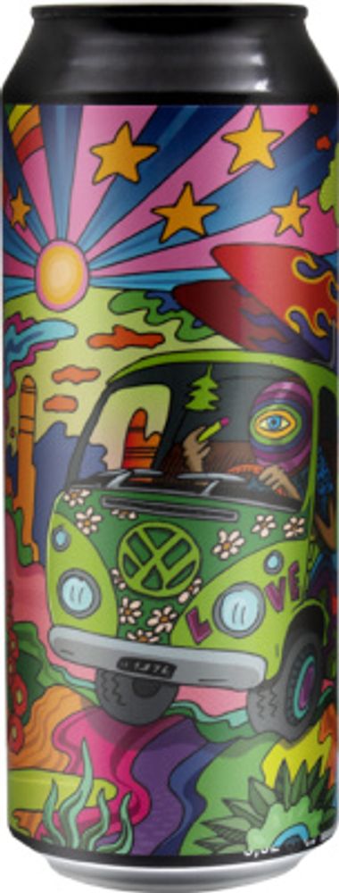 Пиво Мантра Шейк Бас: Банана, Пэшн Фрут, Каламанси / Mantra Shake Bus: Banana, Passion Fruit &amp; Calamansi 0.45 - банка