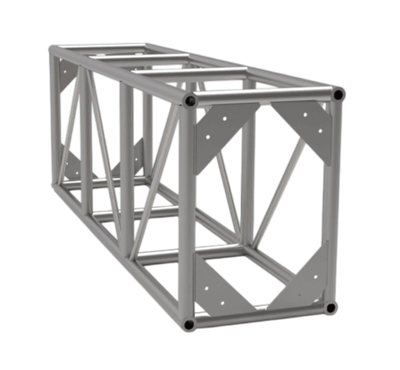 Алюминиевая ферма BP576 прямоугольная 520×760 мм на фланцах с болтовым соединением с усиливающими фланцами