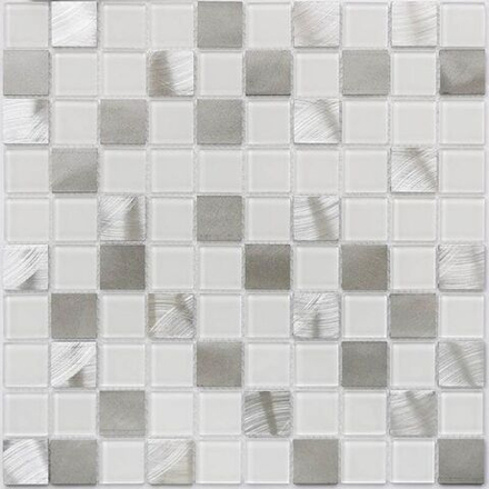 Bonaparte Mosaics Titan Silver 31.8x31.8