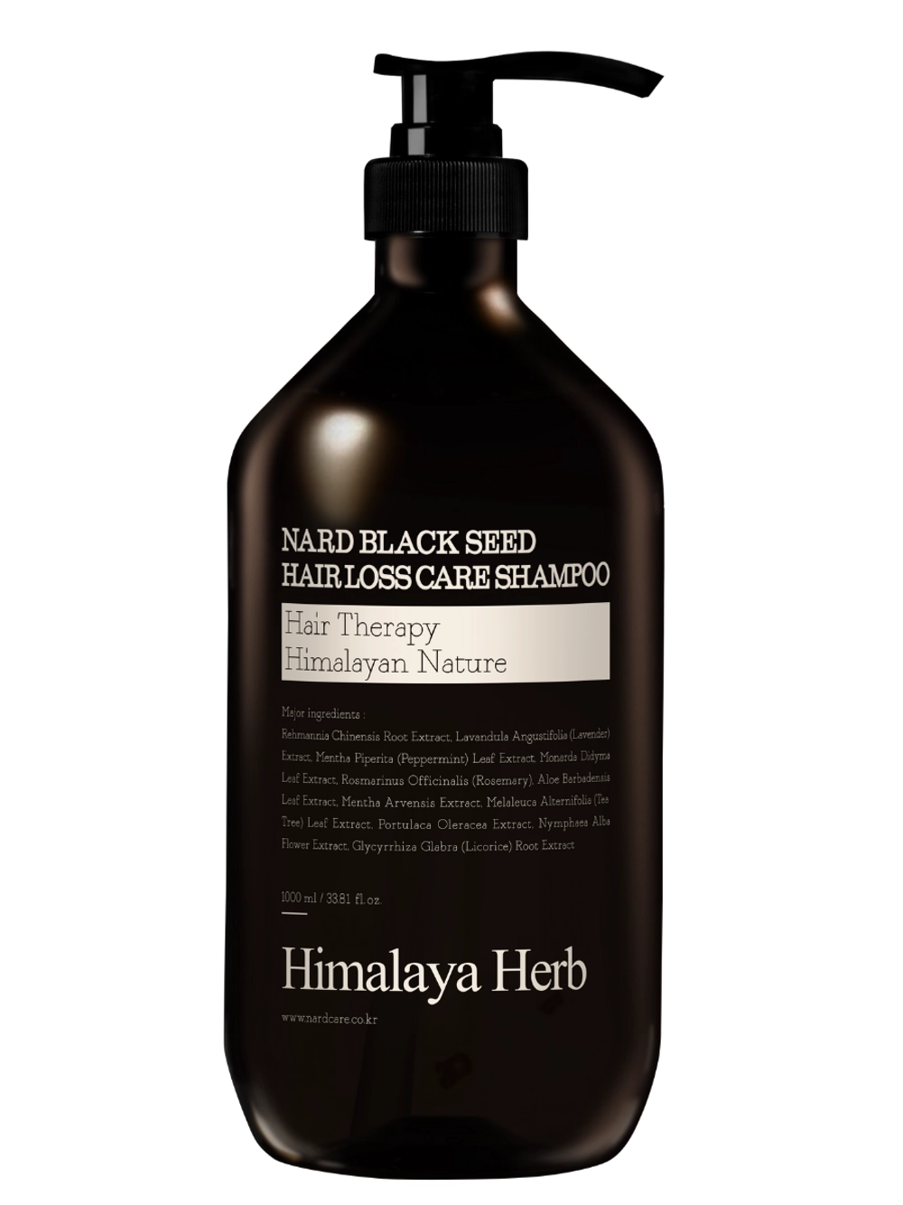 BOUQUET GARNI NARD - ШАМПУНЬ ПРОТИВ ВЫПАДЕНИЯ ВОЛОС BLACK SEED HAIR LOSS CARE SHAMPOO, 1000 МЛ