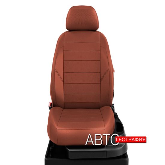 Чехлы на сиденья Honda Civic VIII (2005-2012) хэтчбек из экокожи