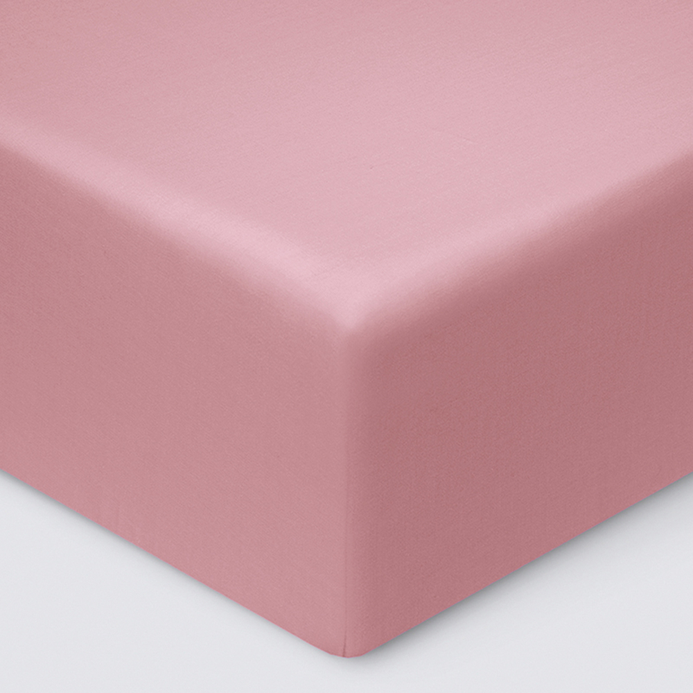 Простыня на резинке САТИН-премиум "Моноспейс бузина" 140х200х23