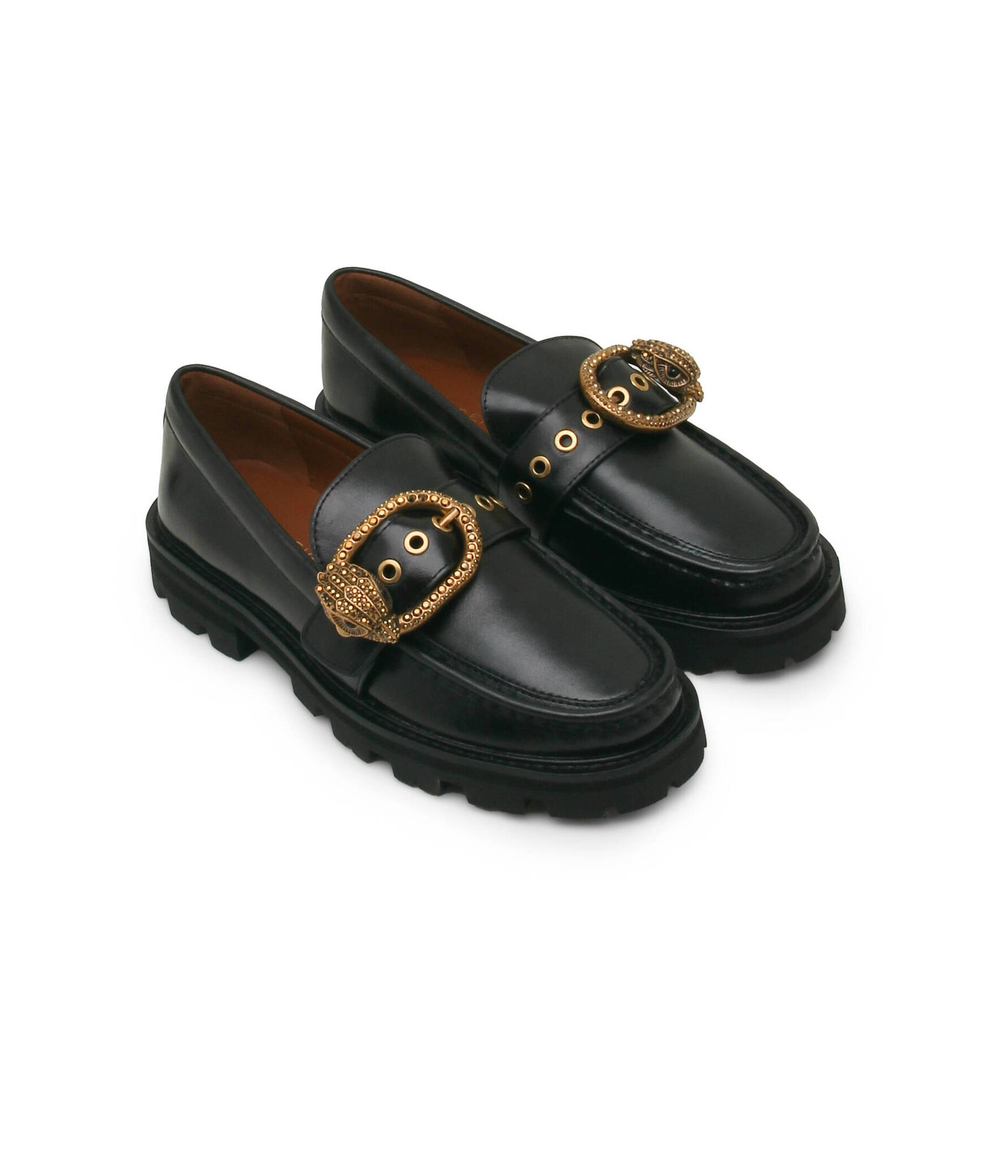 Кожаные мокасины mayfair Kurt Geiger - черный(573000109)