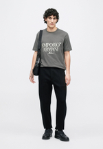 Emporio Armani Футболка с принтом - Серый