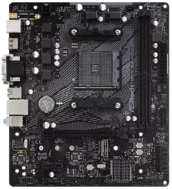 Материнская плата ASRock B550M-HDV Socket AM4, AMD B550, 2xDDR4, PCI-E 4.0, 4xUSB 3.2 Gen1, VGA, DVI, HDMI, mATX