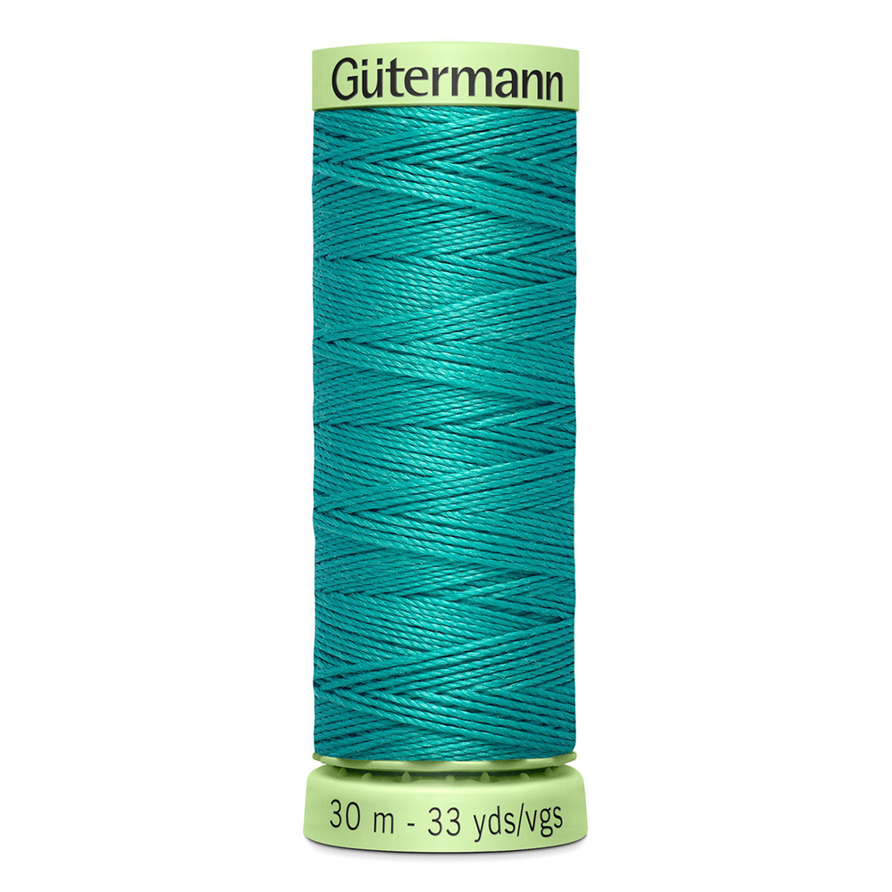 Нить Top Stitch 30/30 м для декоративной отстрочки, Gutermann, 235 изумрудный