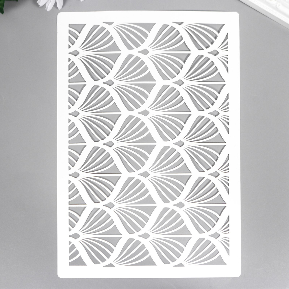 Трафарет для выпечки "Ракушки" 24х16 см