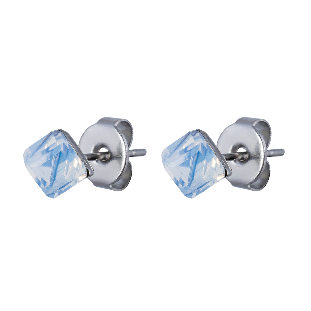 Серьги пусеты Fiore Luna White SWE2127/1 W S