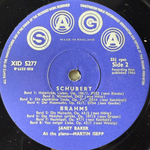 Janet Baker ‎– Sings Schumann, Schubert & Brahms (Англия 1966г.)