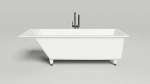 Ванна Salini Cascata Kit S-Sense 180х80 104513G белая