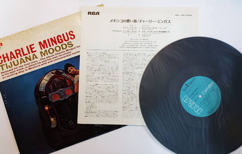 Винтажная виниловая пластинка Charlie Mingus Tijuana Moods (Japan 1976)