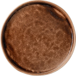 Блюдо «Маррон Реативо»;фарфор;D=250,H=25мм;коричнев.,бежев. (Цвет: коричневый)