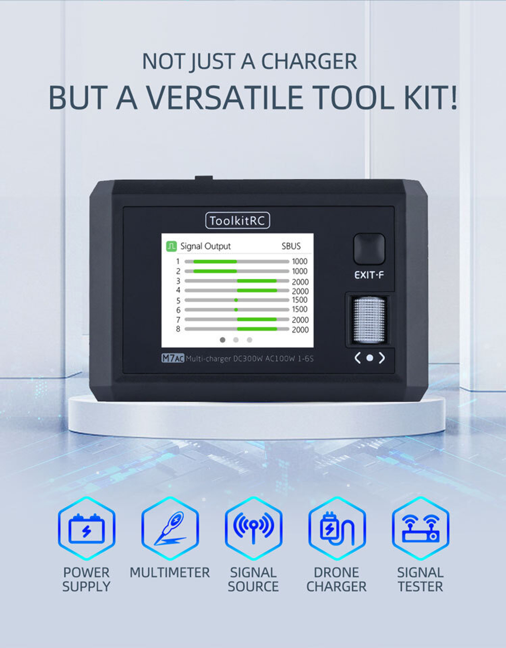 Зарядное устройство ToolkitRC M7AC