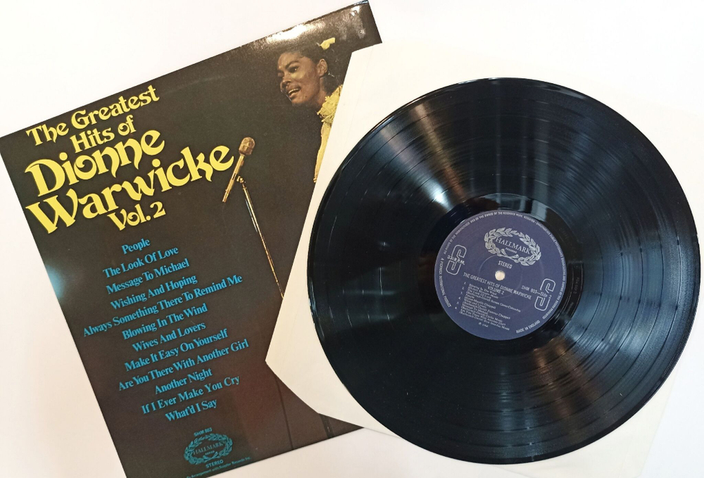 Винтажная виниловая пластинка LP The Greatest Hits Of Dionne Warwicke Vol. 2 (UK 1973)