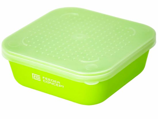 Коробка рыболов. для наживки с крышкой FC FEEDER BAIT BOX р.S