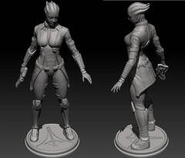 Фигурка Лиара Т’Сони масс эффект Liara T'Soni Mass Effect