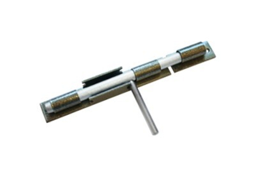 Засов дверной Домарт ДОБРЫНЯ 450мм бронза антик d-20мм / 9402