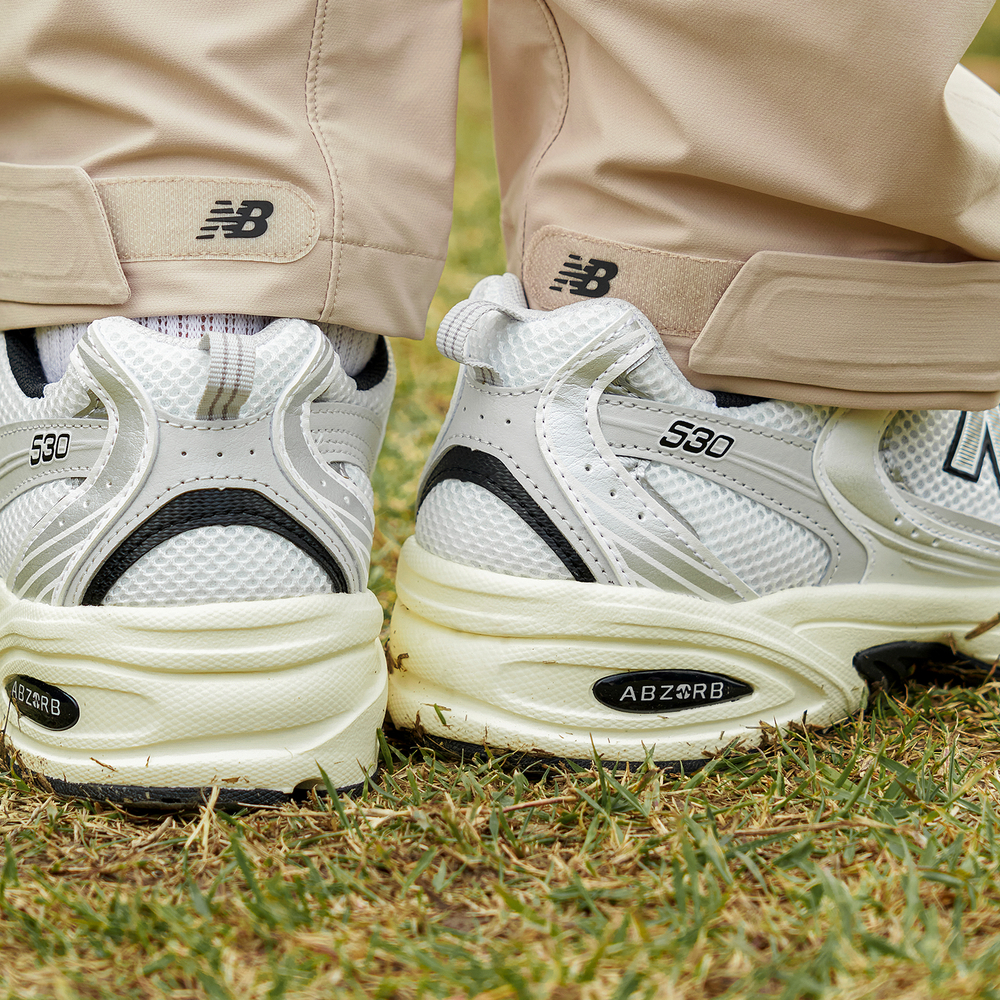 530 New Balance 'White Metallic Silver'