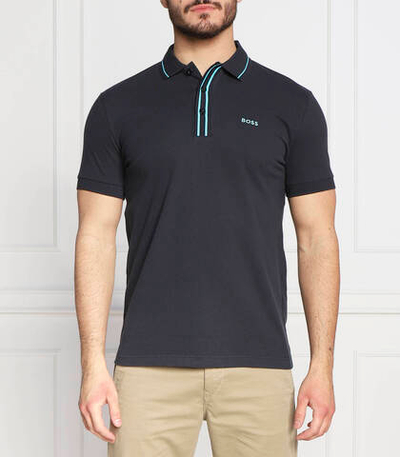 Поло Paddy 1 BOSS GREEN - темно-синий(50483247)