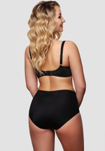 Трусы-макси с высокой линией талии (Размер: 48) (Цвет: пудровый)