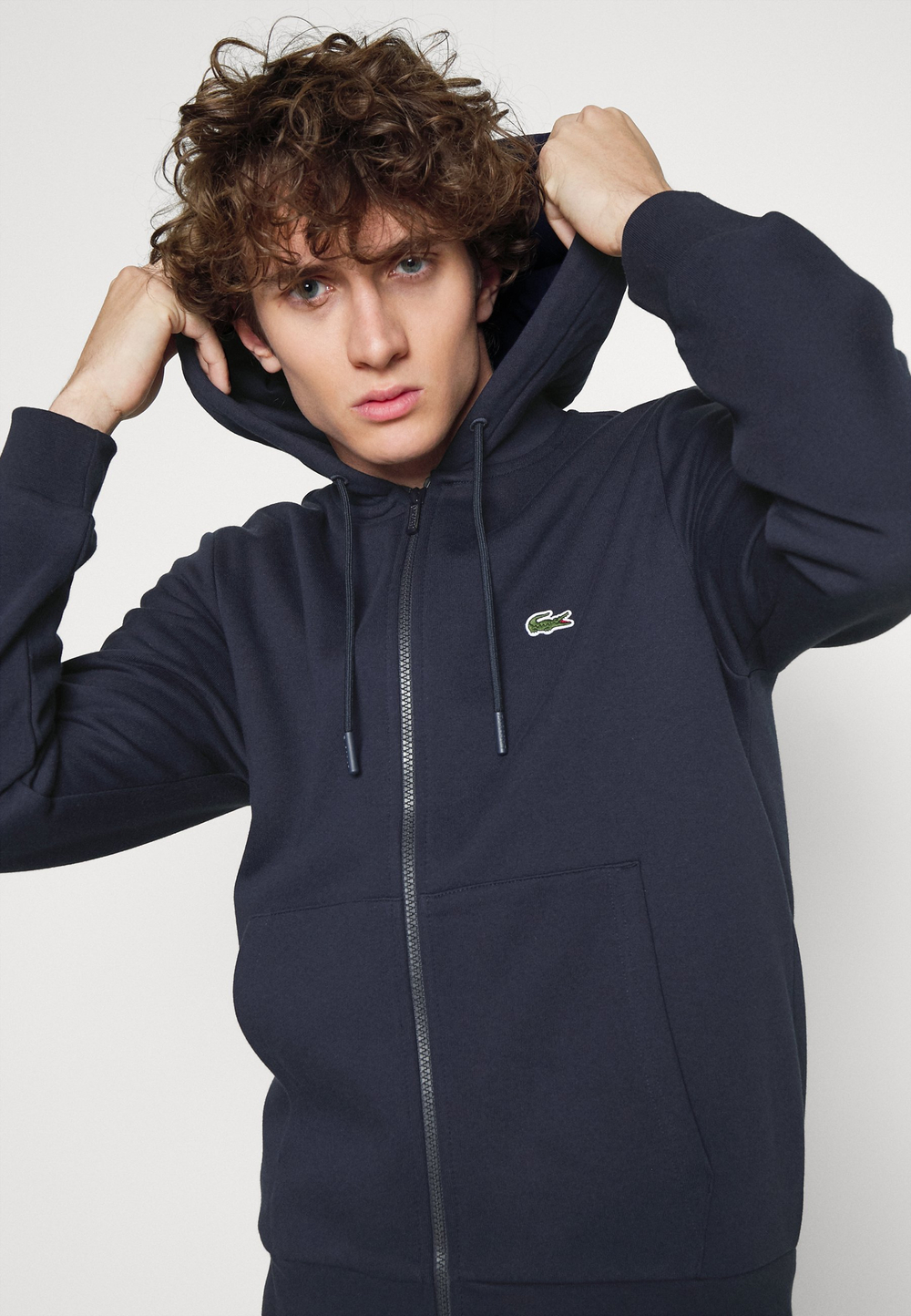 Lacoste Толстовка на молнии - Тёмно-синий (LA222S089-K11)