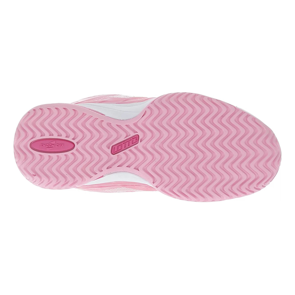Детские теннисные кроссовки Lotto Mirage 300 All Court Shoe Kids - Pink, Pink
