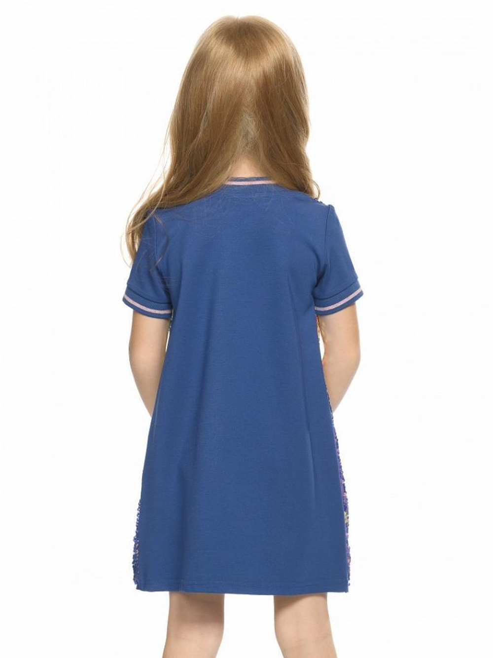 Платье для девочек Р-р 98, Синий (Pelican)